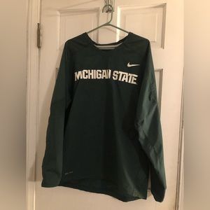 Michigan State Nike Dri-Fit Crewneck